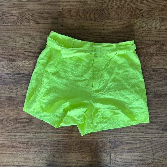 Solid & Striped Neon Yellow Blazer and short set - Picture 6 of 6